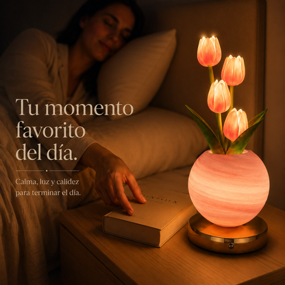 Lampara de tulipán