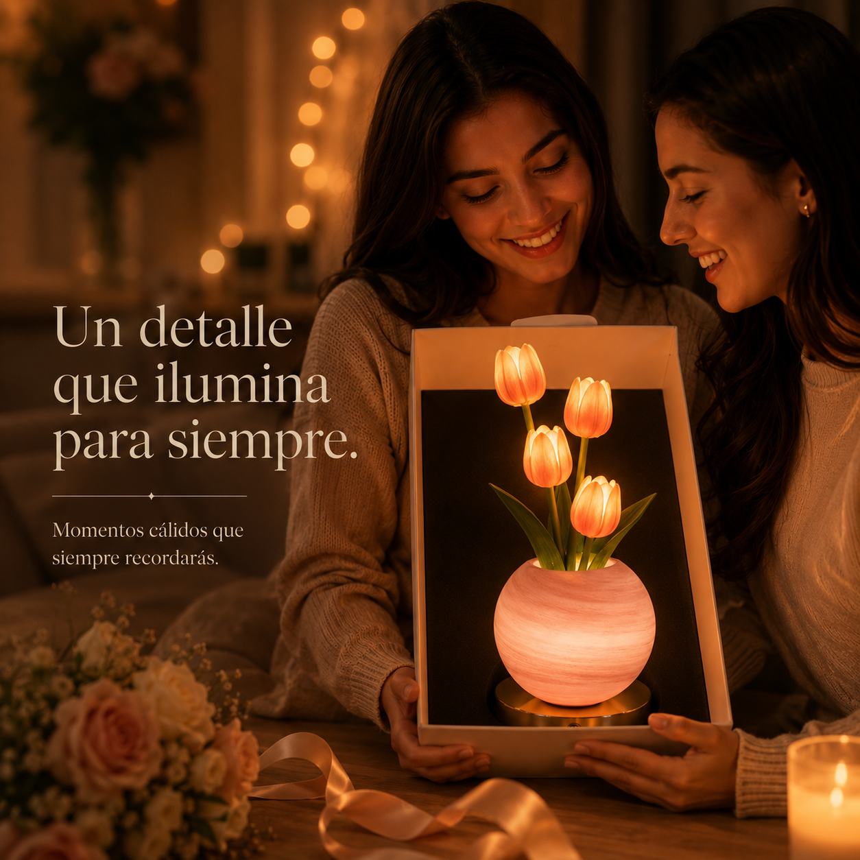 Lampara de tulipán