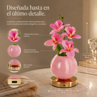 Lampara Orquídea